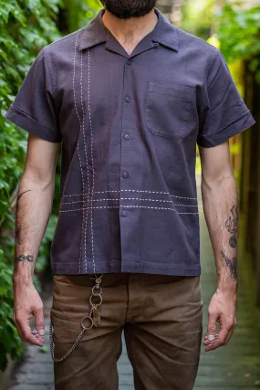 3sixteen Vacation Shirt - Plum Hand Stitch