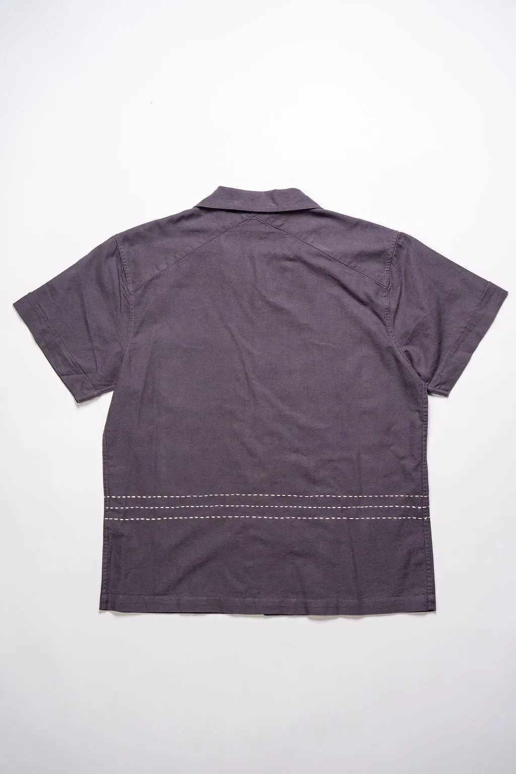 3sixteen Vacation Shirt - Plum Hand Stitch