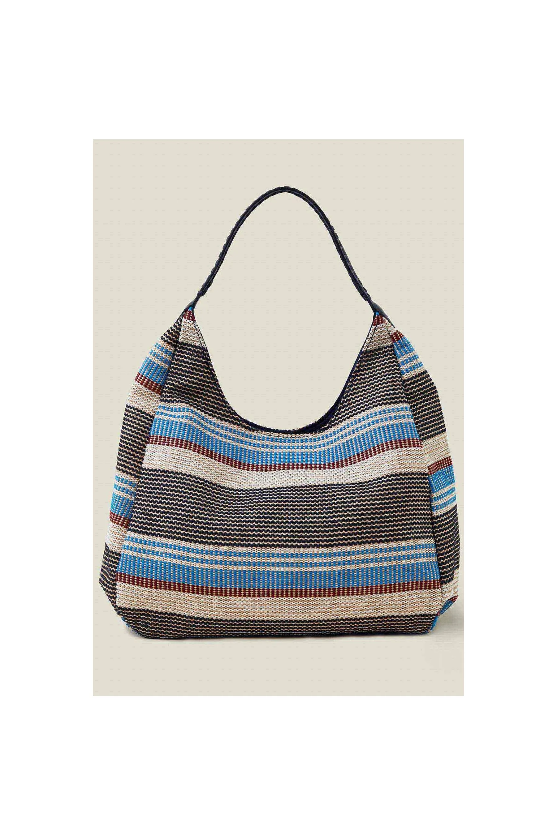 ACCESSORIZE Textured Stripe Shoulder Bag Multicolor Women Clutches