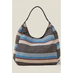 ACCESSORIZE Textured Stripe Shoulder Bag Multicolor Women Clutches