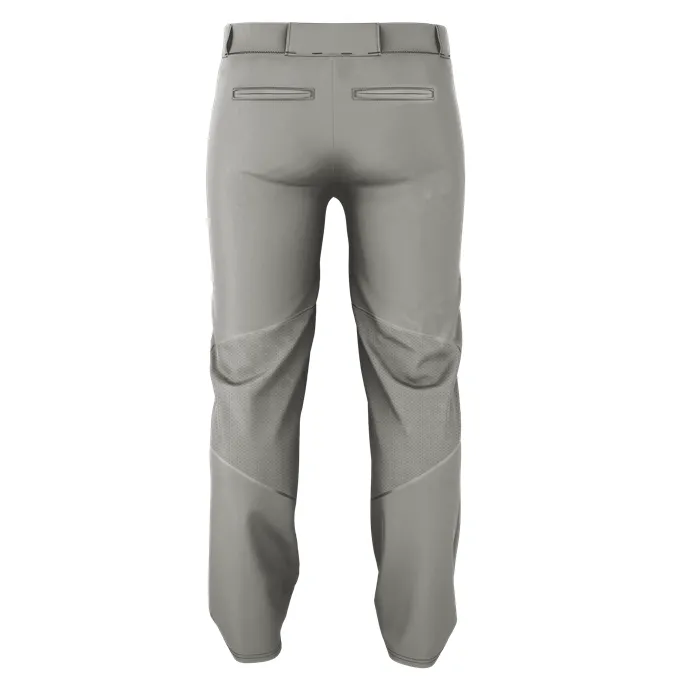 Alleson Adult Crush Open Bottom Baseball Pants with Piping: 655WLB