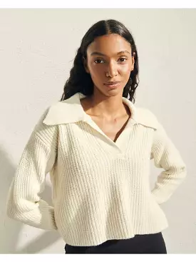 ALOHAS Airliner Cream Tricot Sweater