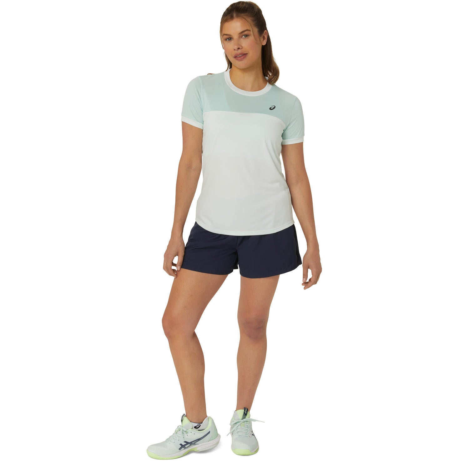 Asics T-Shirt Court SS Top Dames Mint