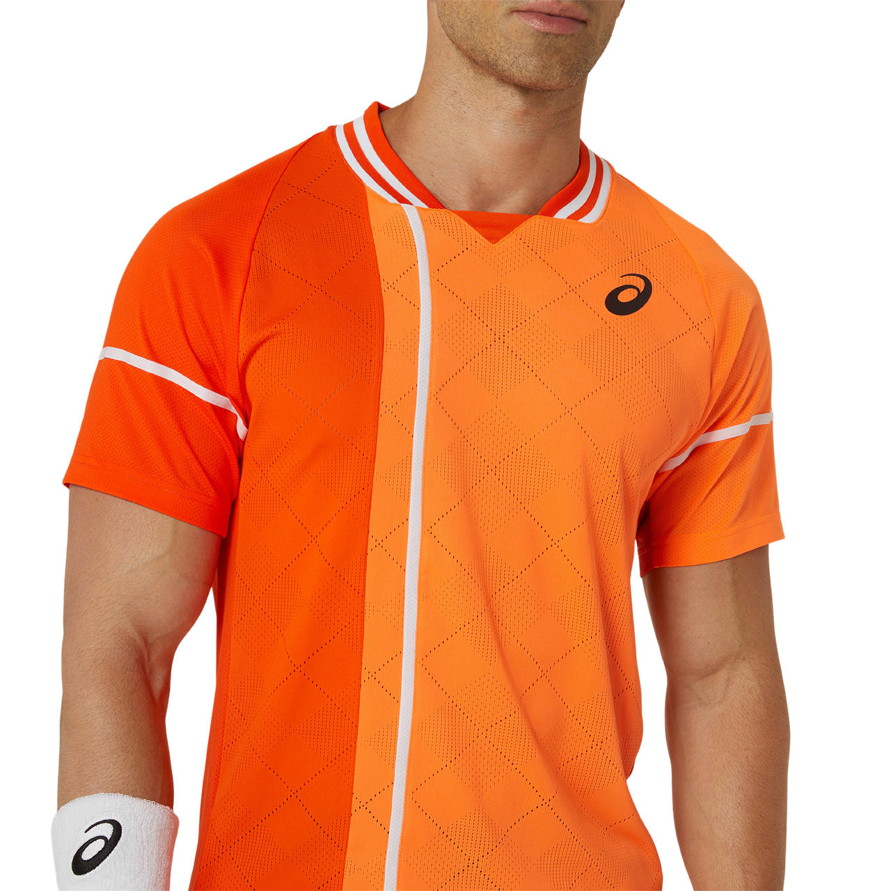 Asics T-Shirt  Match Actibreeze SS Top Koi Heren Oranje