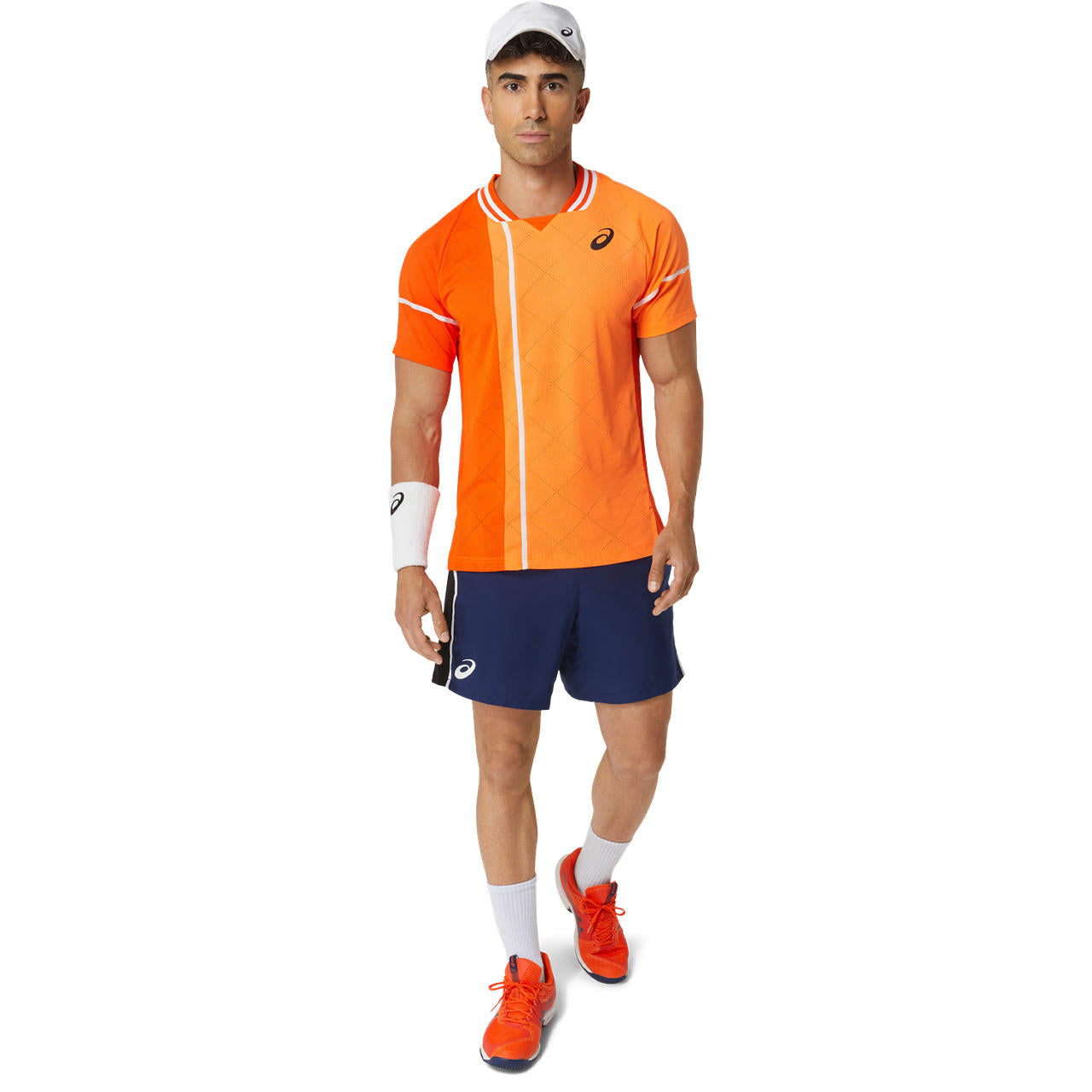 Asics T-Shirt  Match Actibreeze SS Top Koi Heren Oranje