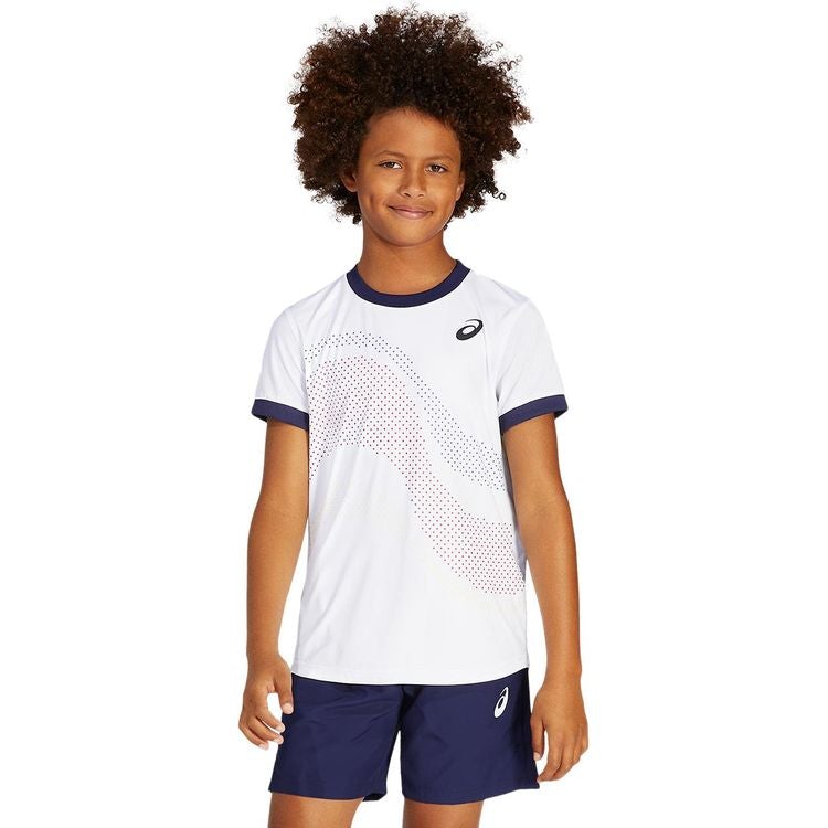 Asics T-Shirt Tee B GPX Junior Wit