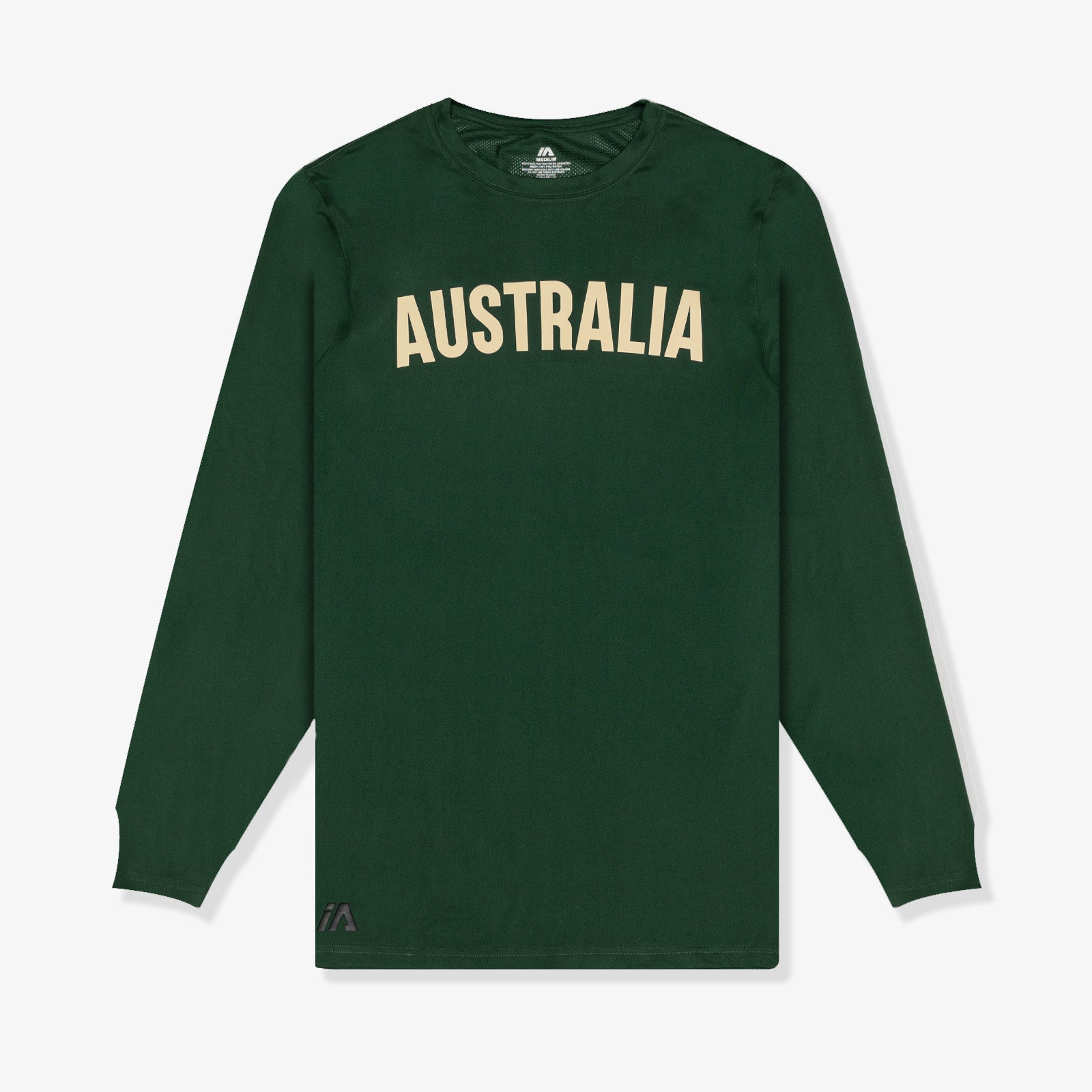 Australian Boomers 2023 FIBA Basketball World Cup iPerform Long Sleeve T-Shirt - Green