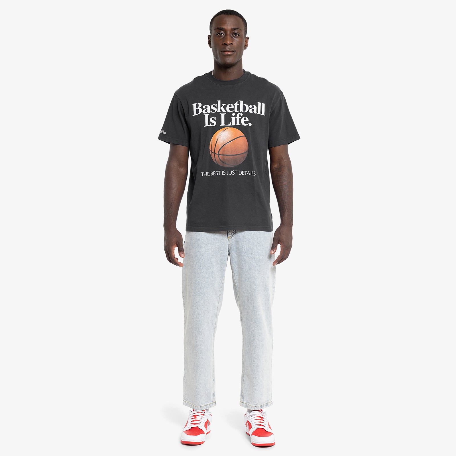 Basketball Is Life Tee - Black