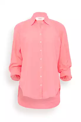 Beau Shirt in Neon Pink