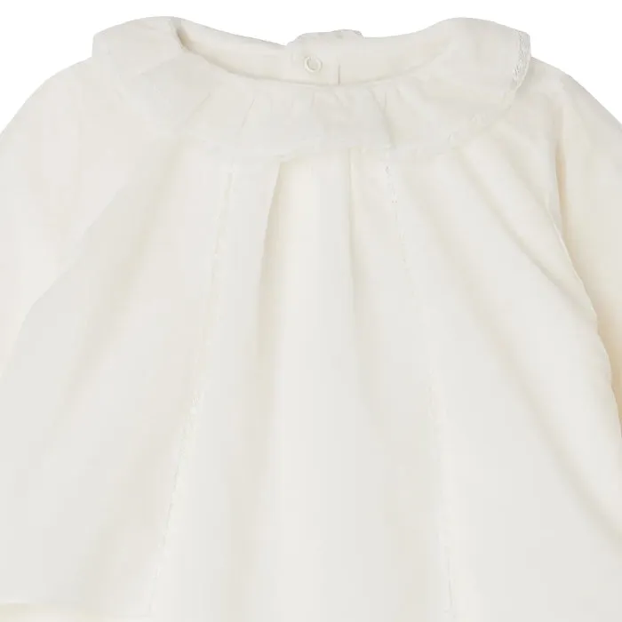 Bonpoint Baby Brise Pyjama Milk White