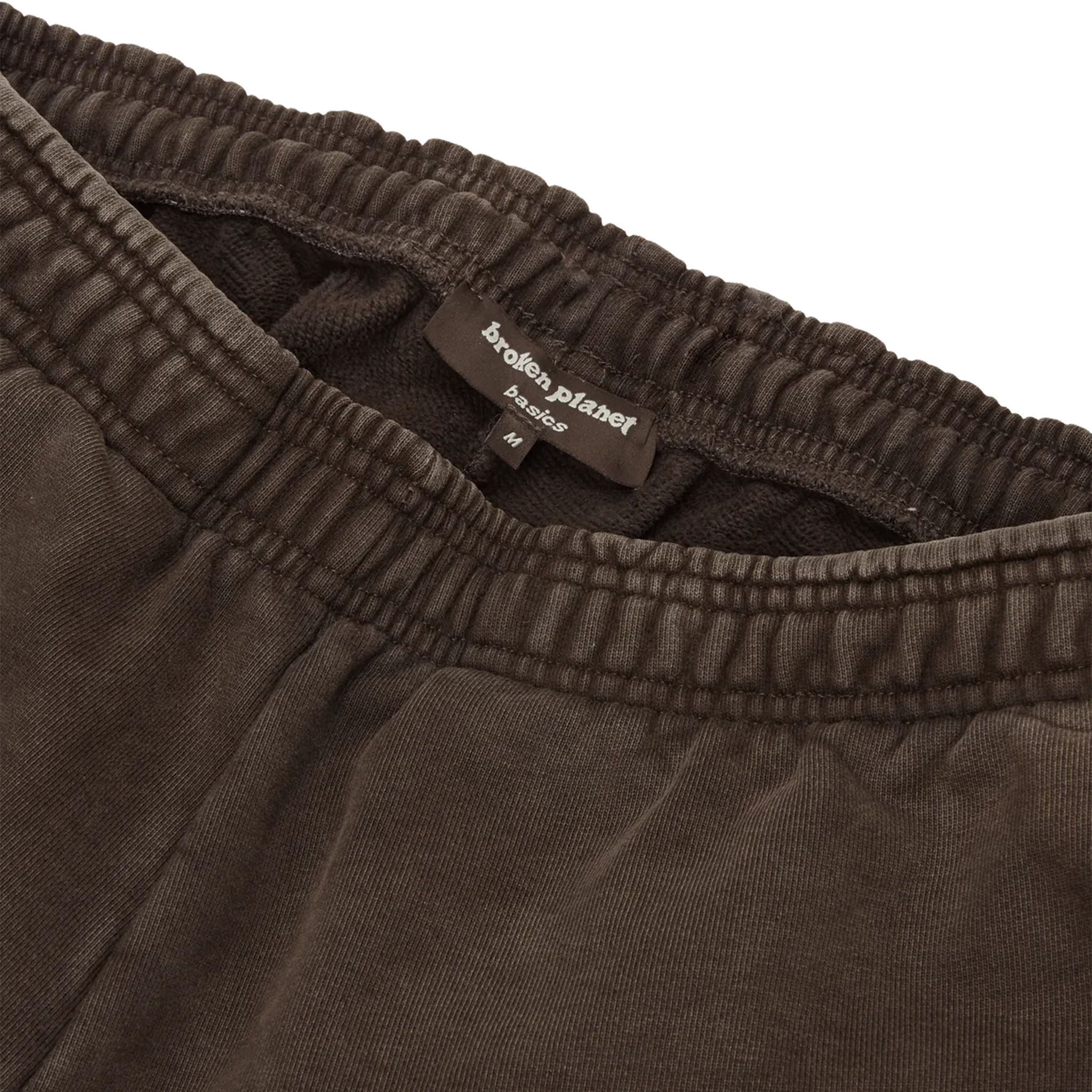 Broken Planet Basics Wide Leg Washed Mocha Sweatpants