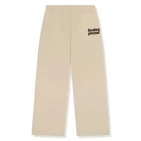 Broken Planet Straight Leg Bone White Sweatpants