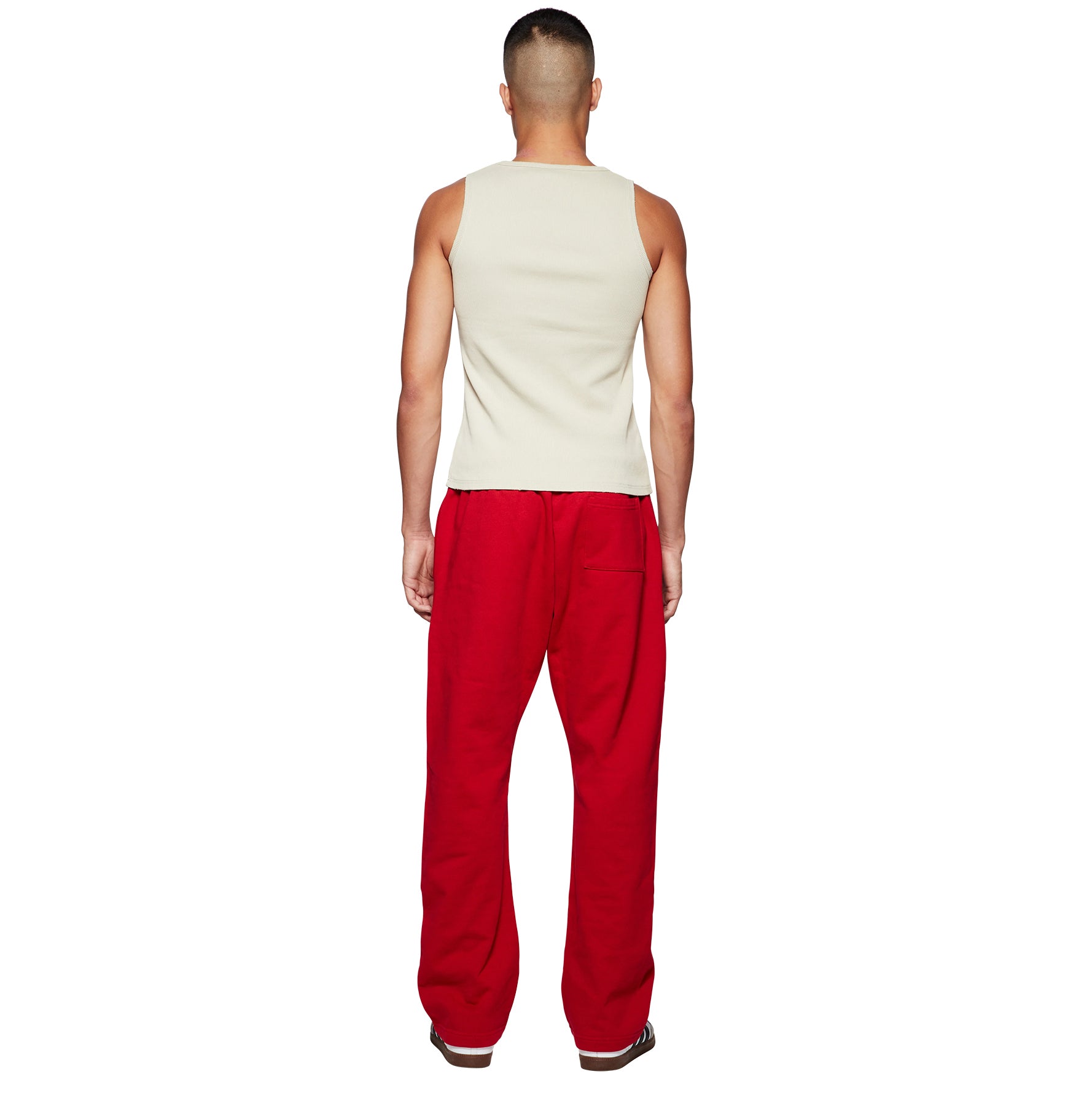 Broken Planet Straight Leg Ruby Red Sweatpants