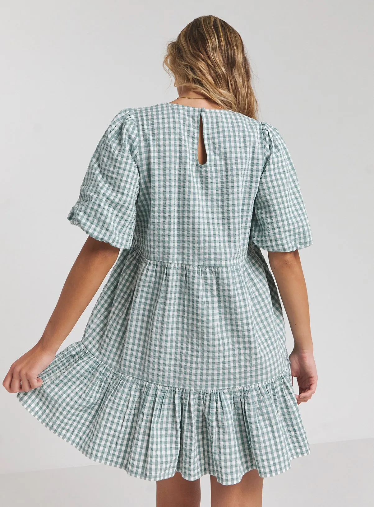 Buy SIMPLY BE Gingham Smock Dress 14 | Dresses | Tu