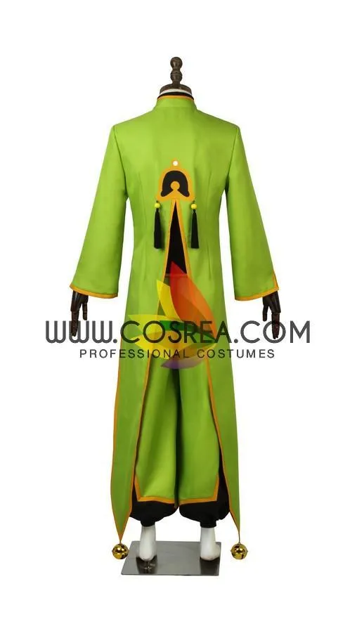 Cardcaptor Sakura Clear Card Syaoran Li Oriental Battle Cosplay Costume