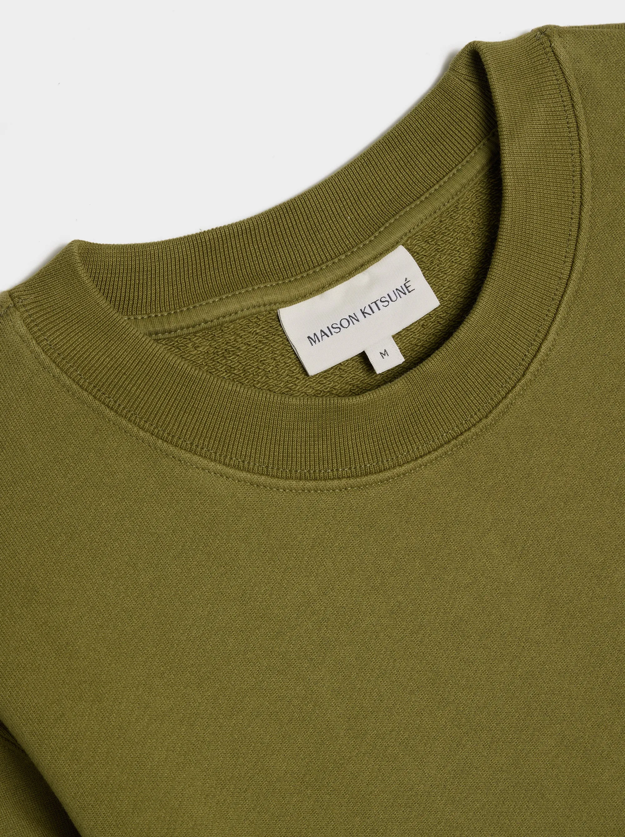 Chillax Patch Regular Sweatshirt, Military Green