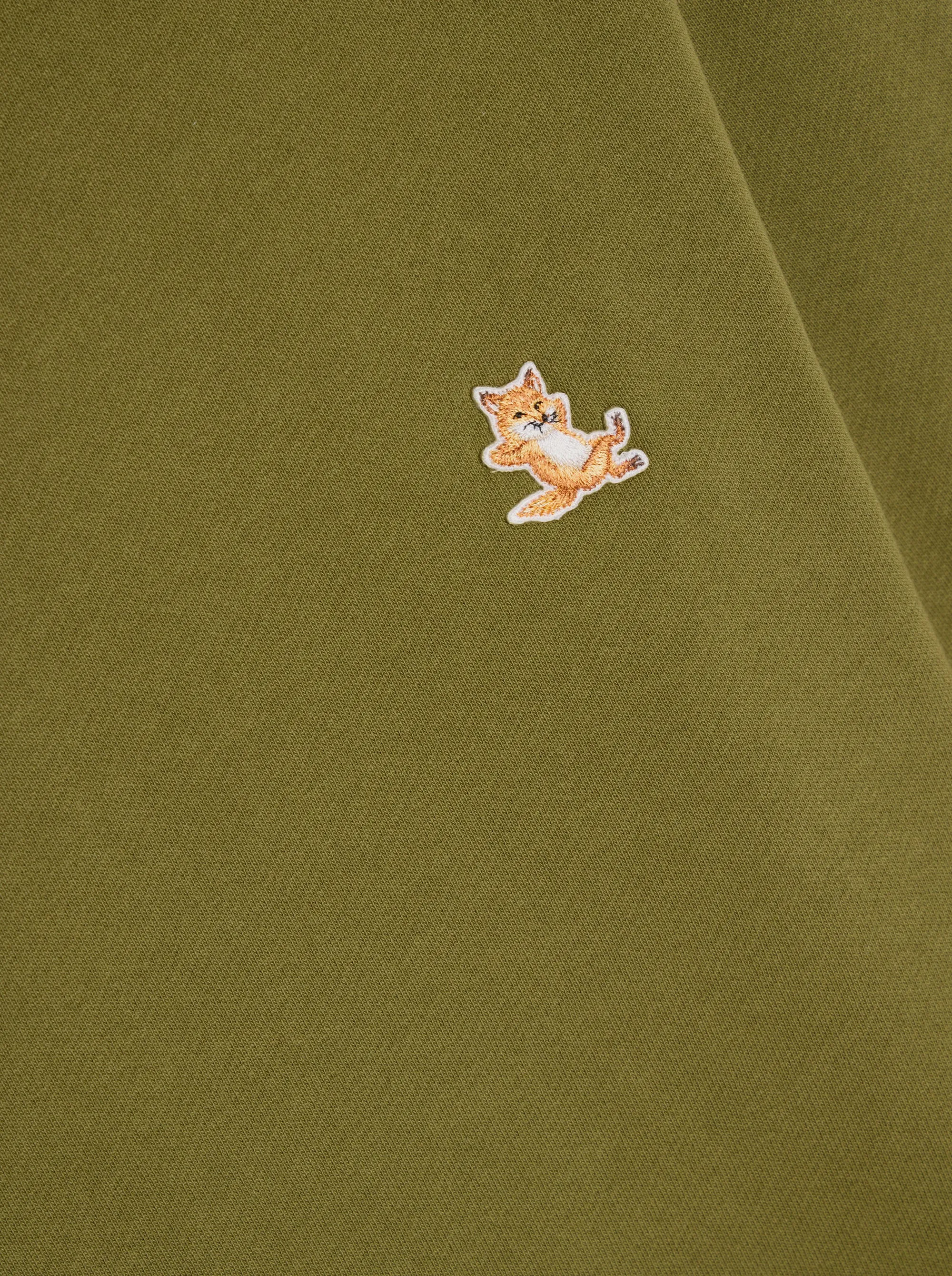 Chillax Patch Regular Sweatshirt, Military Green