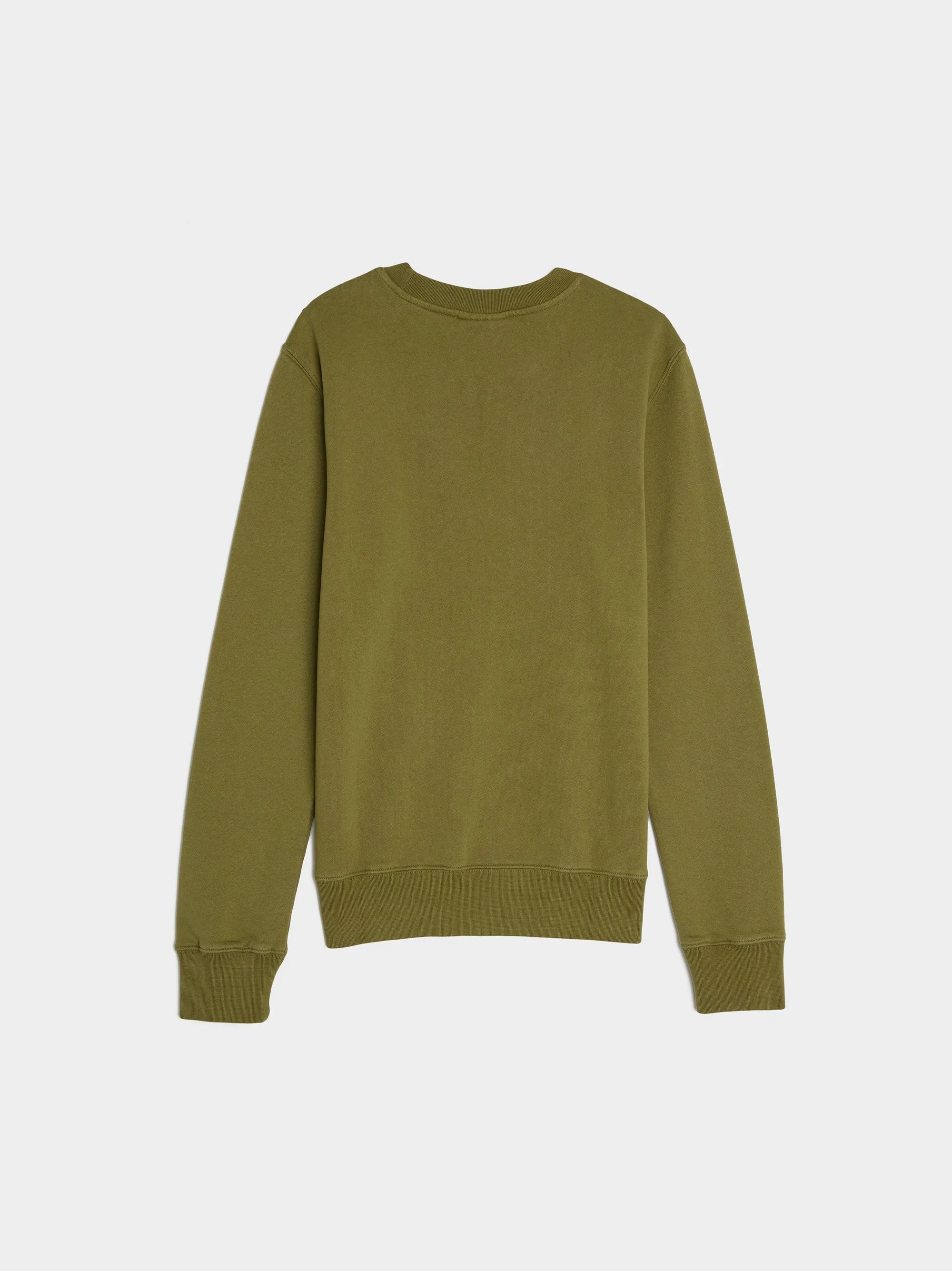 Chillax Patch Regular Sweatshirt, Military Green