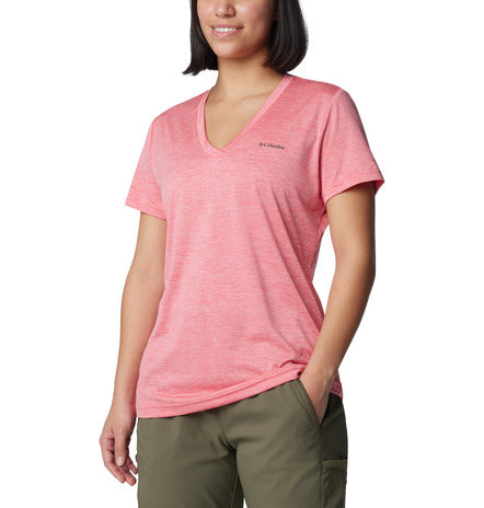 Columbia Hike™ SS V Neck - T-Shirt da Trekking Donna