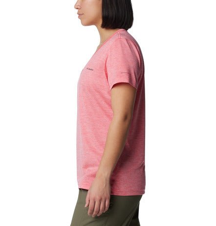 Columbia Hike™ SS V Neck - T-Shirt da Trekking Donna