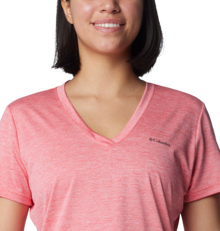 Columbia Hike™ SS V Neck - T-Shirt da Trekking Donna