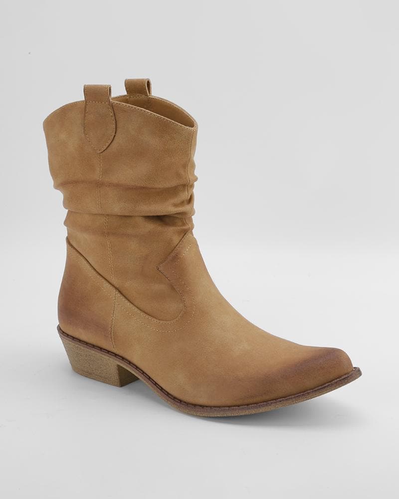 Daily Solid Color Zipper Ankle Boots