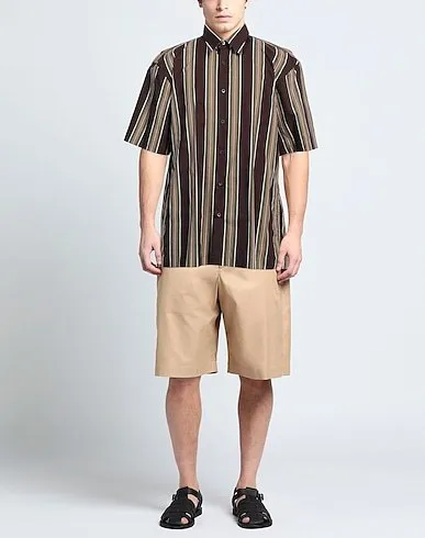 Dries Van Noten  |Stripes Unisex Street Style Cotton Short Sleeves Oversized