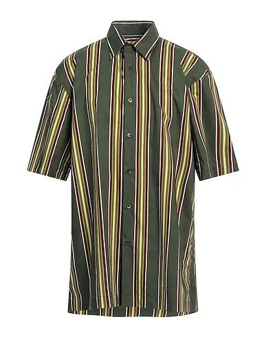 Dries Van Noten  |Stripes Unisex Street Style Cotton Short Sleeves Oversized