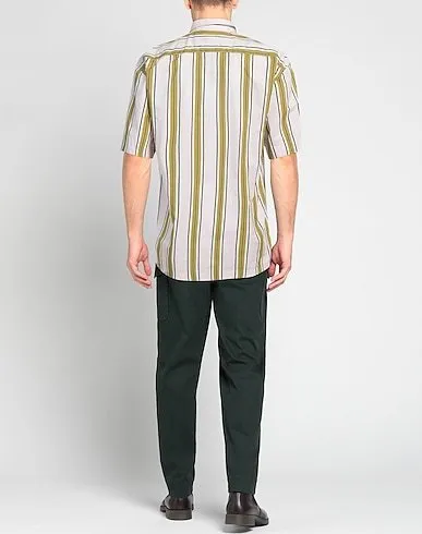 Dries Van Noten  |Stripes Unisex Street Style Cotton Short Sleeves Oversized