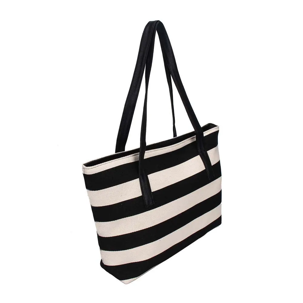 Forward , Big Canvas Striped Plaid Ladies Hbags Shoulder Bags Clutches Women Bag