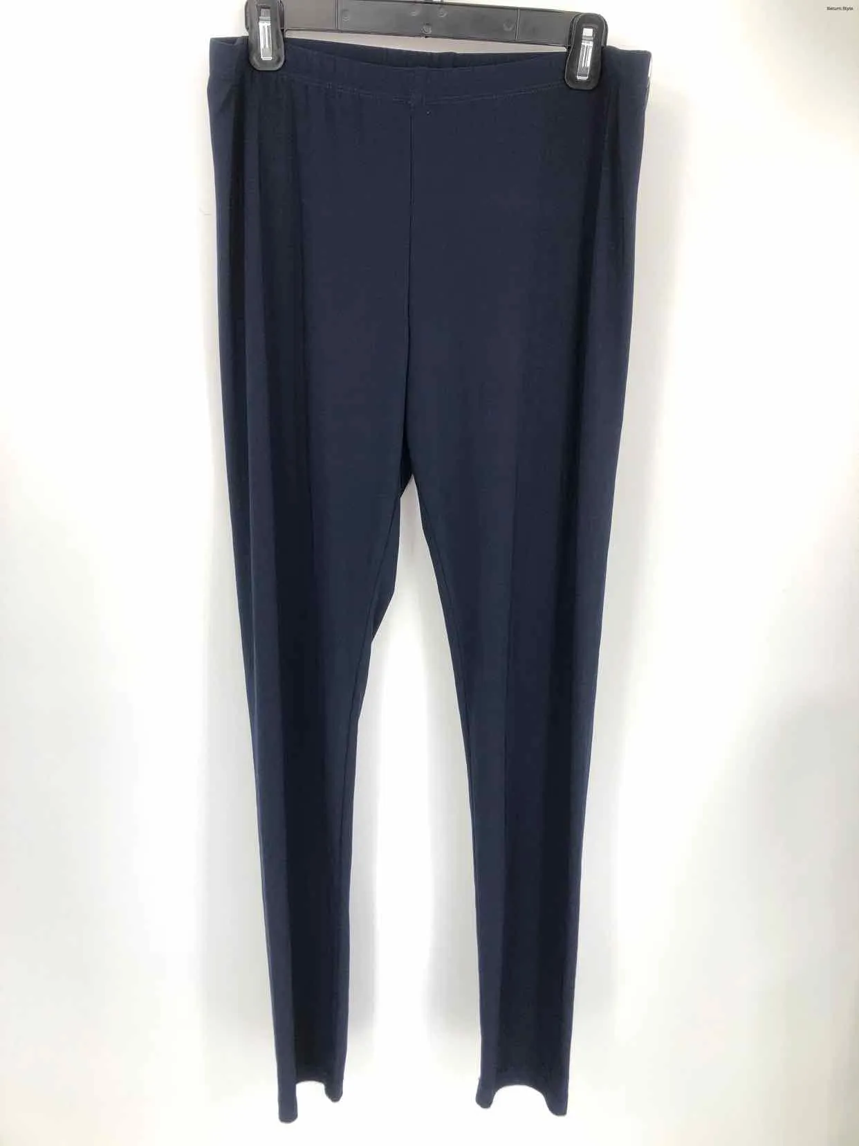 FRANK LYMAN Navy Straight Leg Size 14  (L) Pants