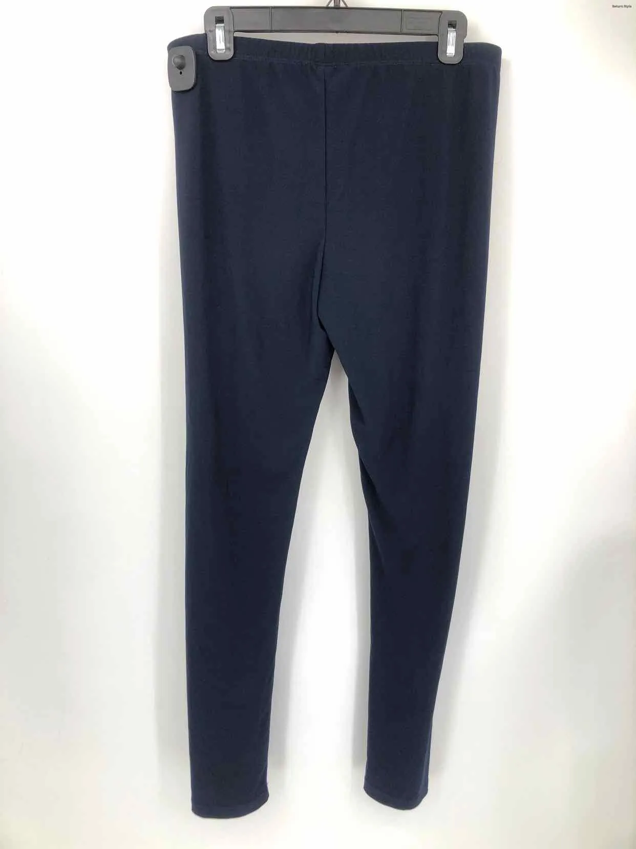 FRANK LYMAN Navy Straight Leg Size 14  (L) Pants