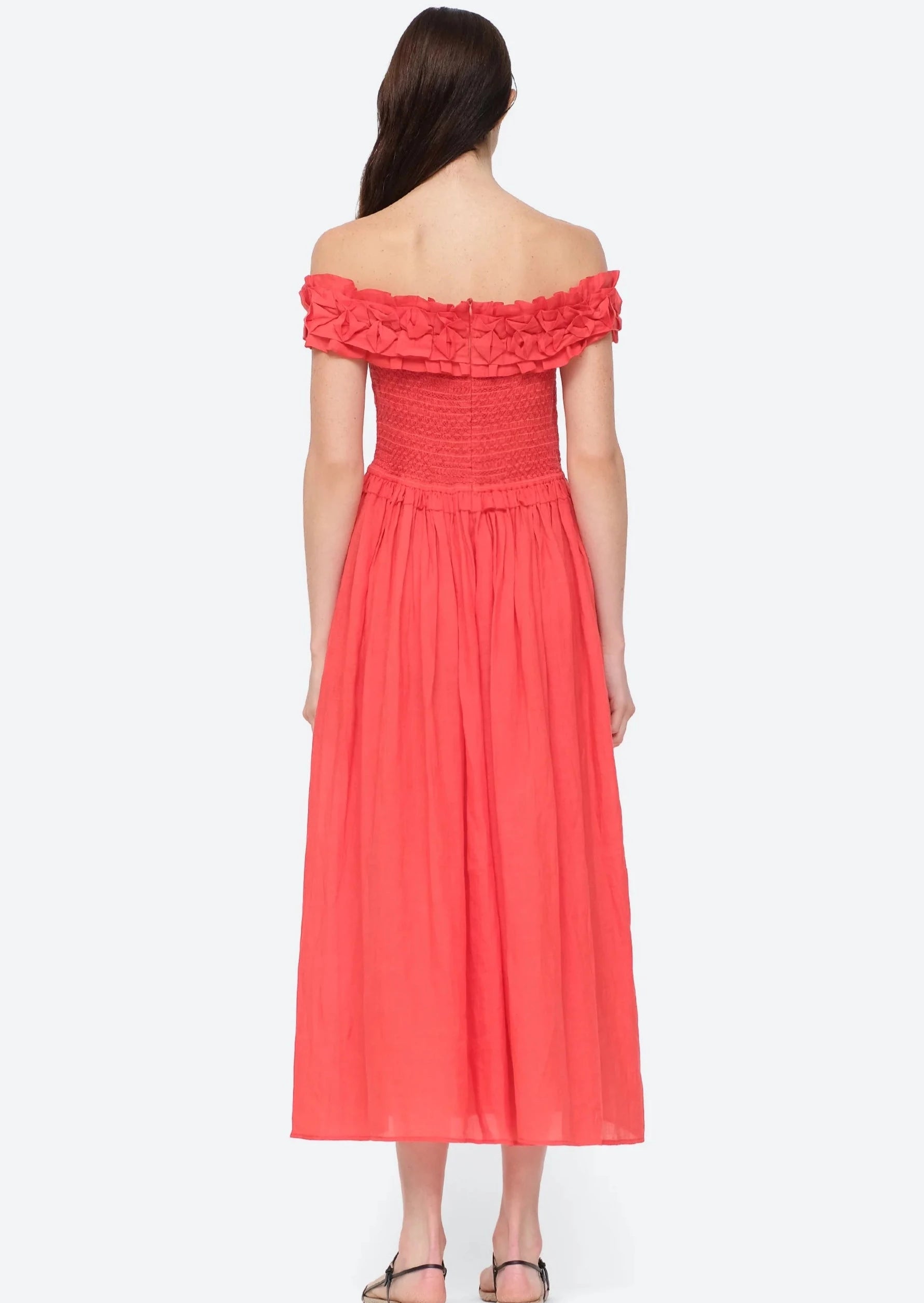 Frida Solid Strapless Dress