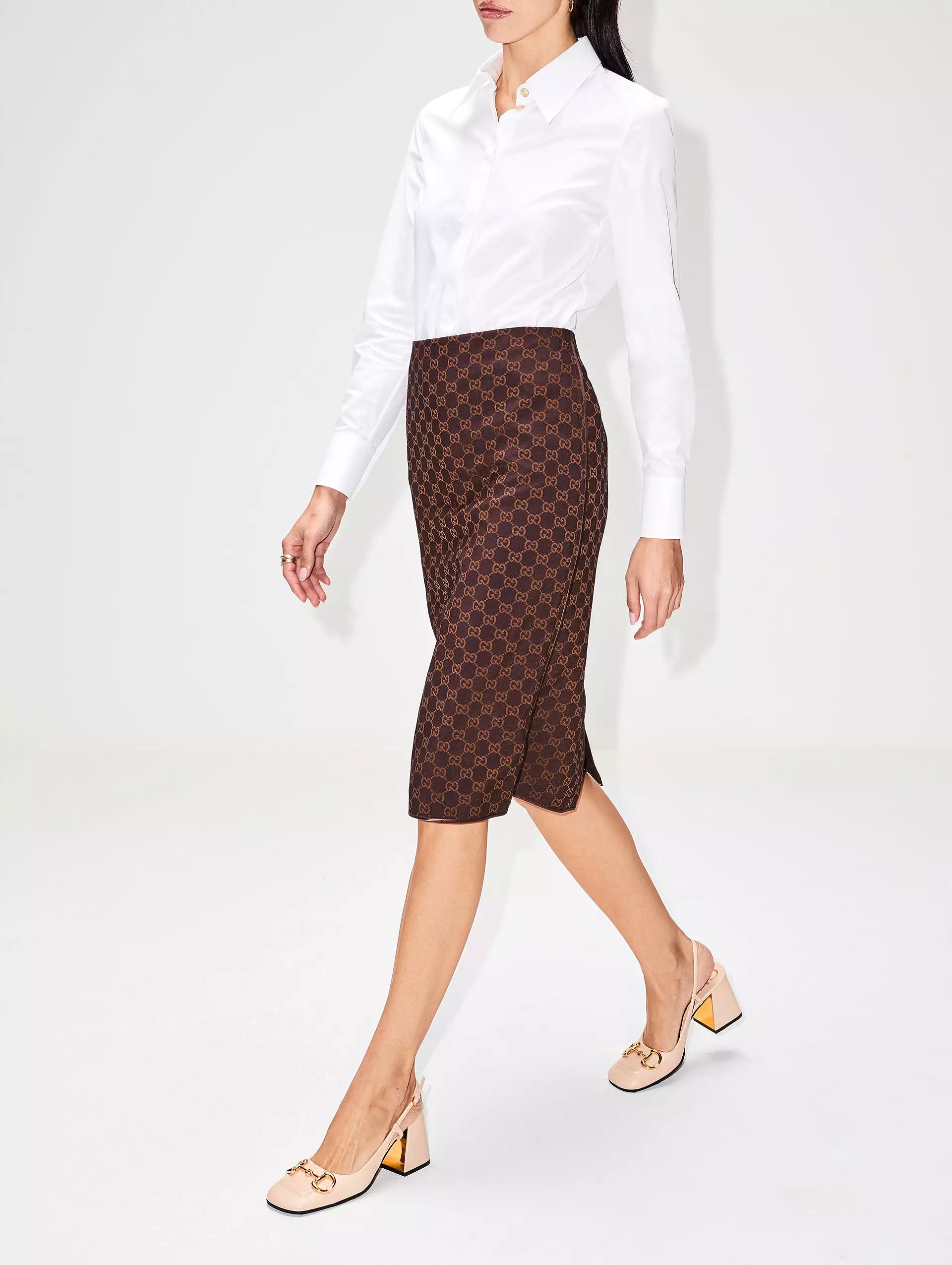 GG Monogram Skirt