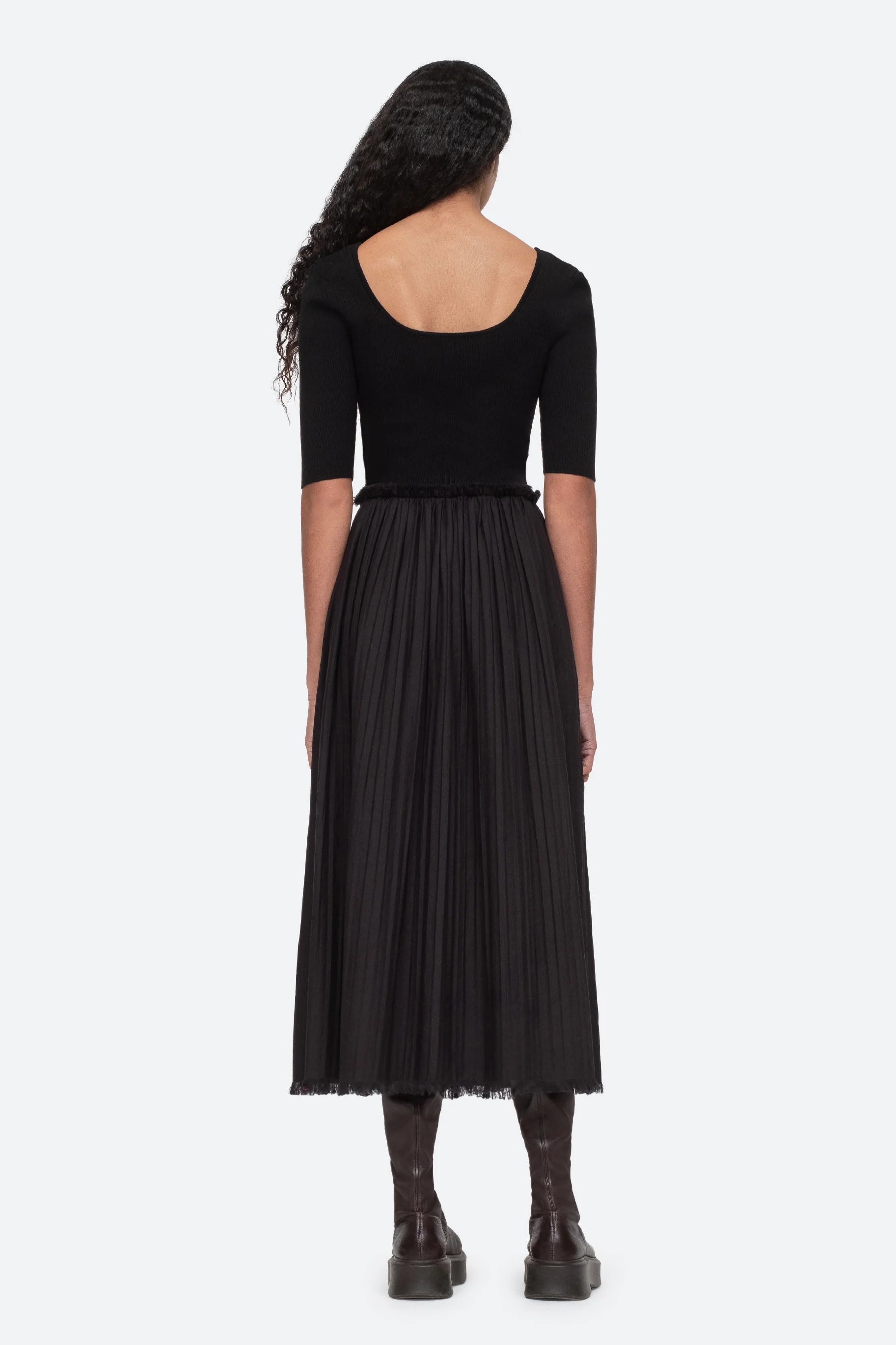 Grier U Neck Dress