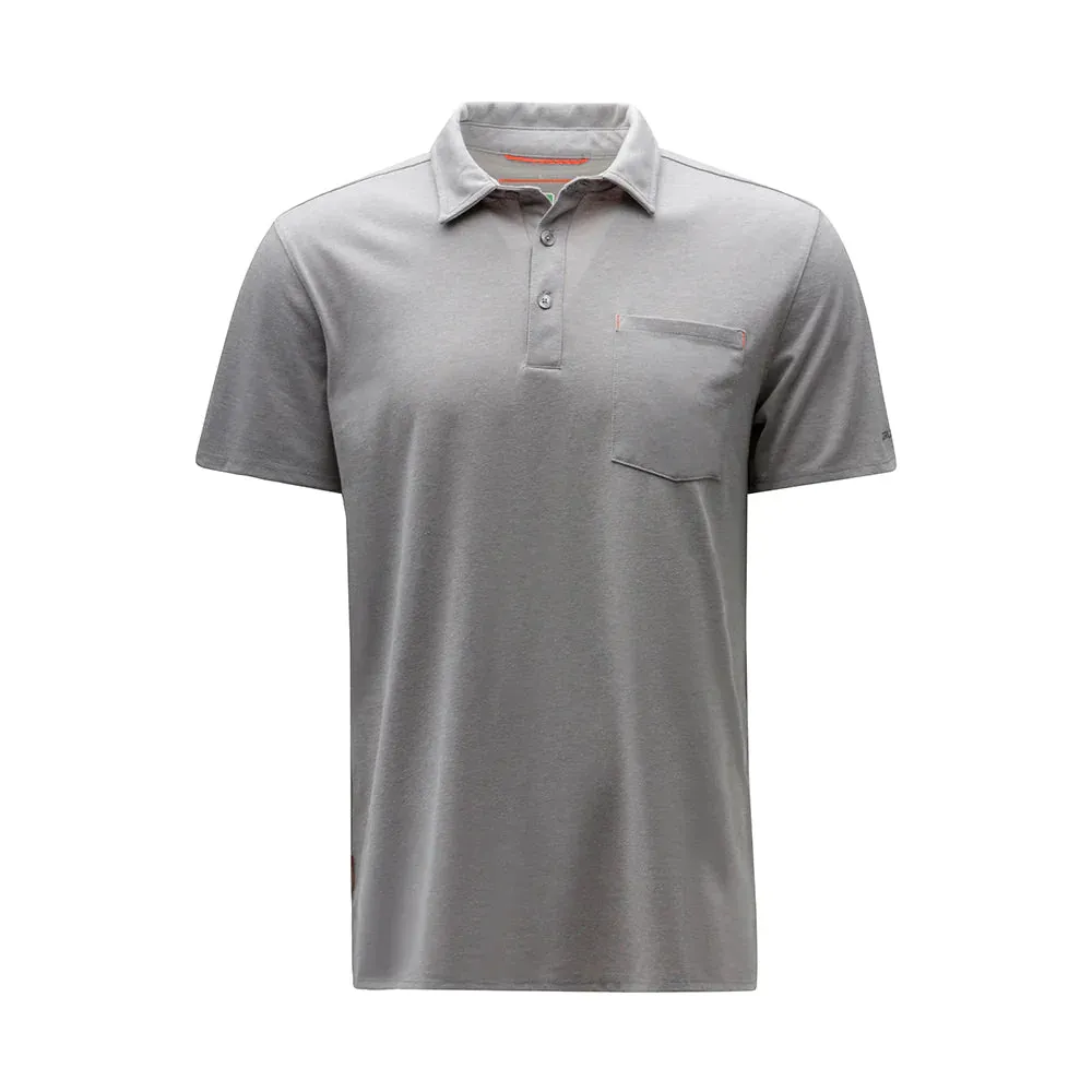 Grundens Shorebreak Performance Fishing Polo in Surf