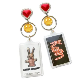 Happy Korn/Limp Bizkit Vintage Remix Earrings