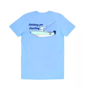 Island Tee - Youth Short Sleeve - Blue Boat