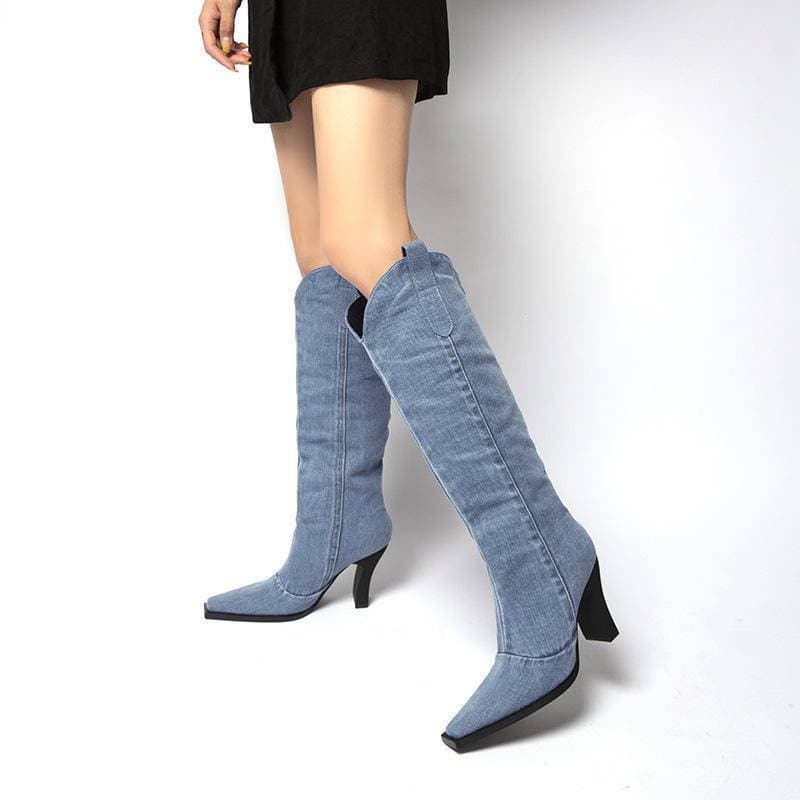 Knee High Western Cowboy Boots