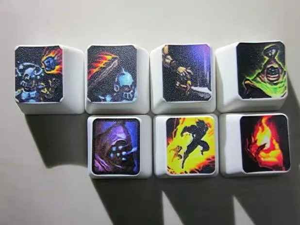 league of legends hero spells customize key caps