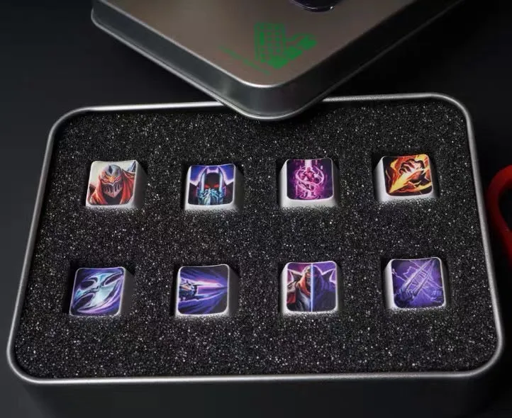 league of legends hero spells customize key caps