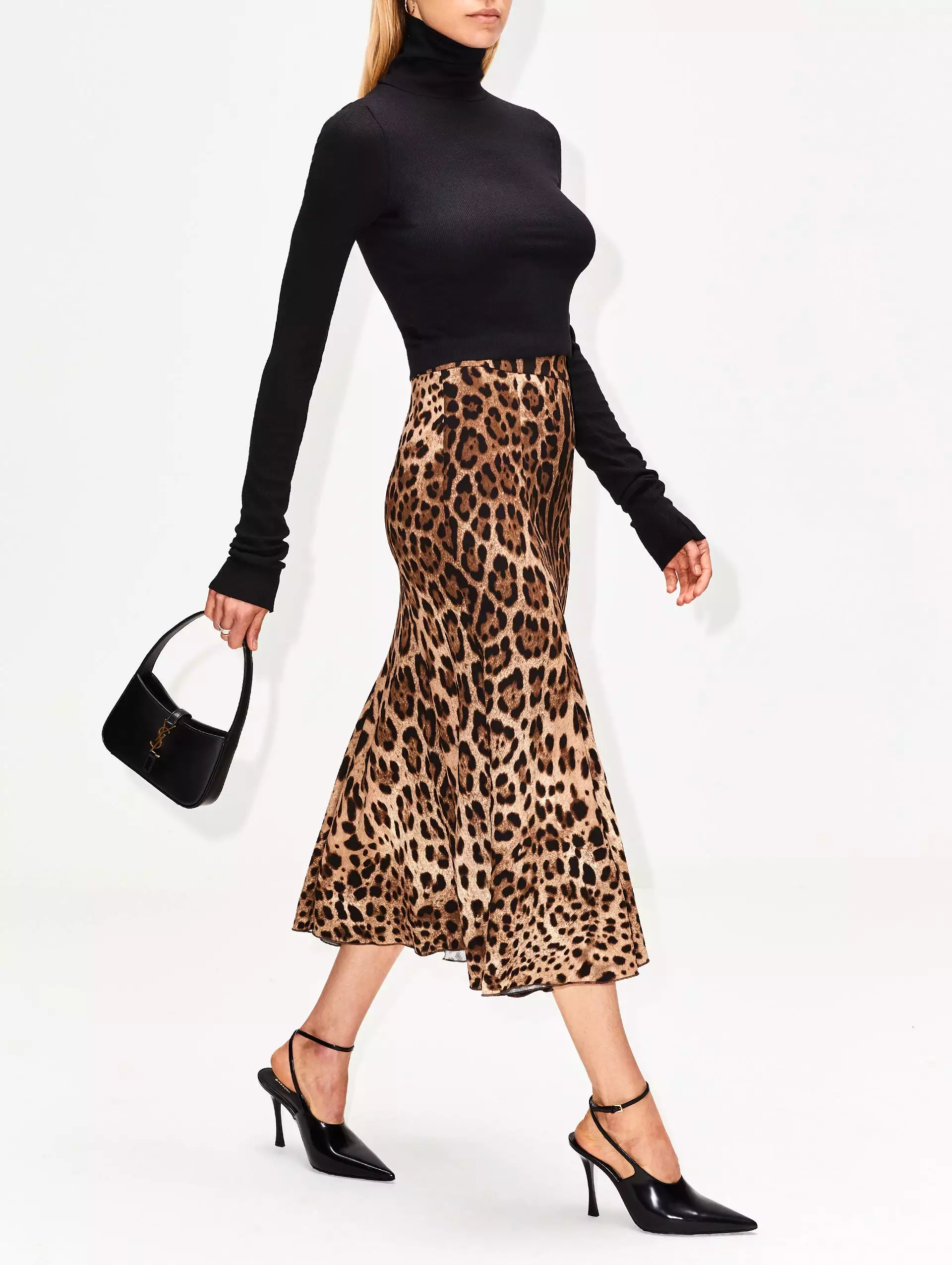 Leopard Printed Skirt