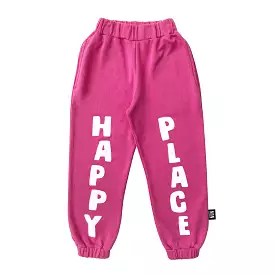 LMH The Happy Place Pink Sweatpants