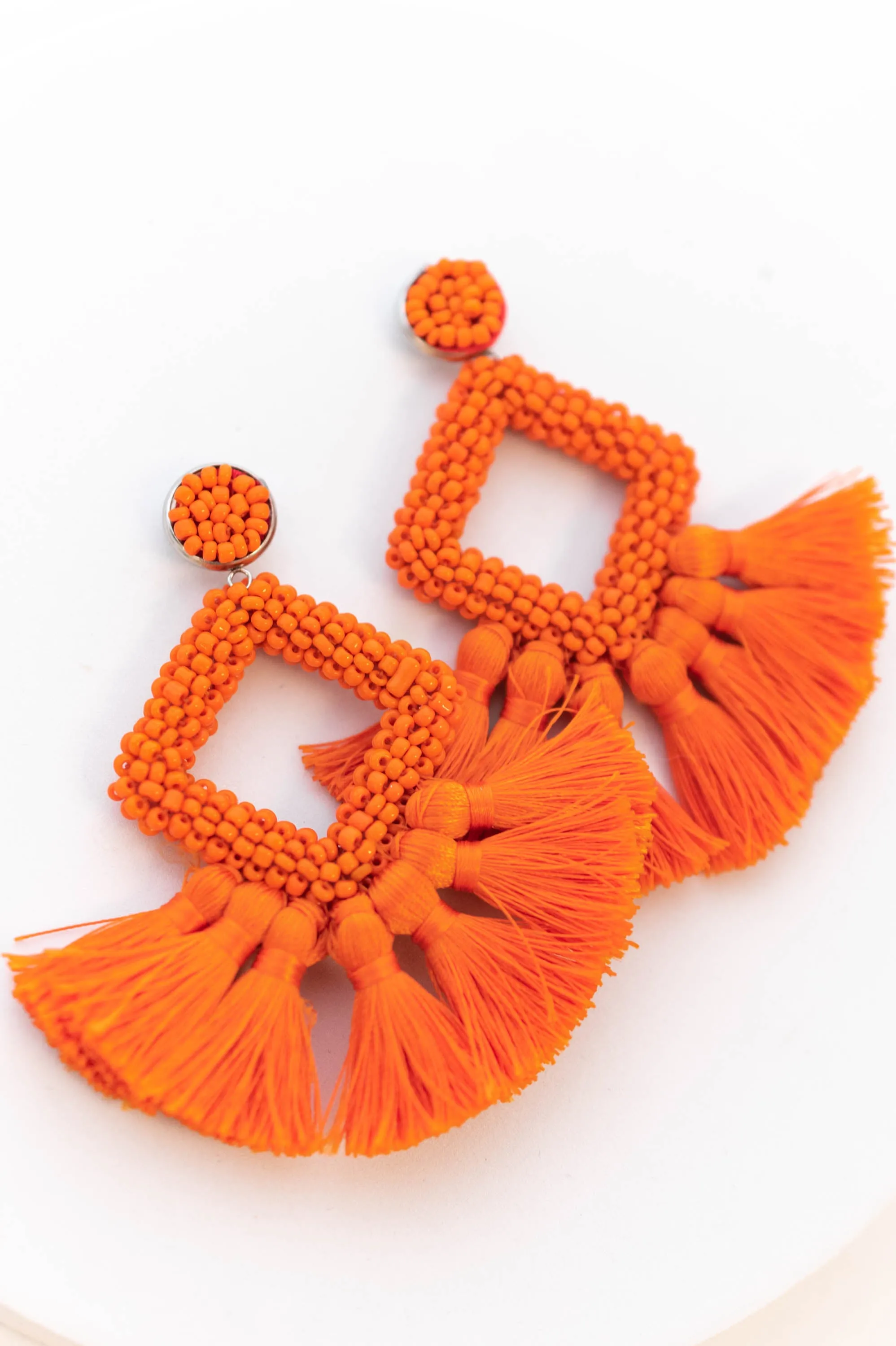 Local Favorite Earrings, Orange