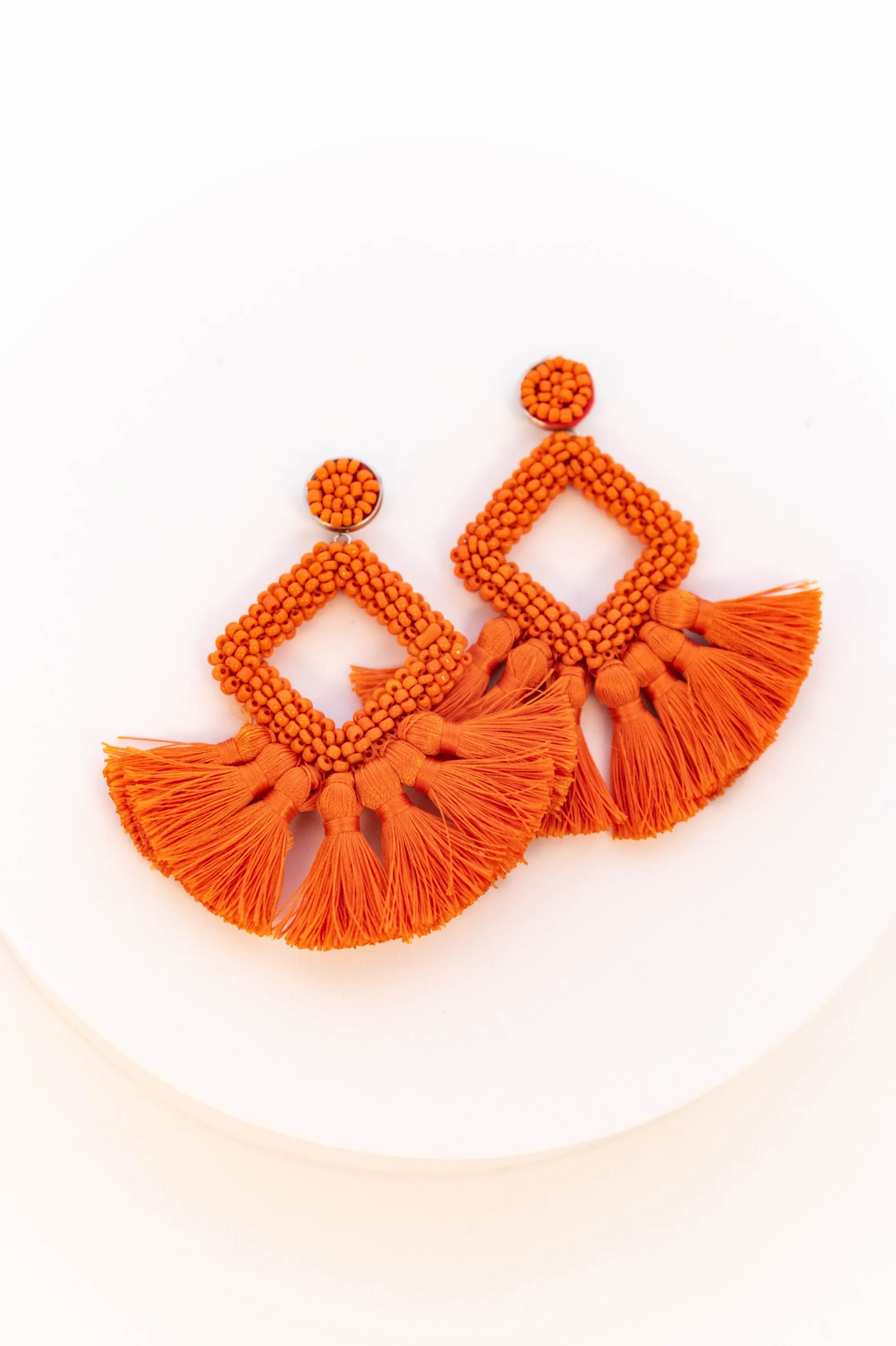 Local Favorite Earrings, Orange