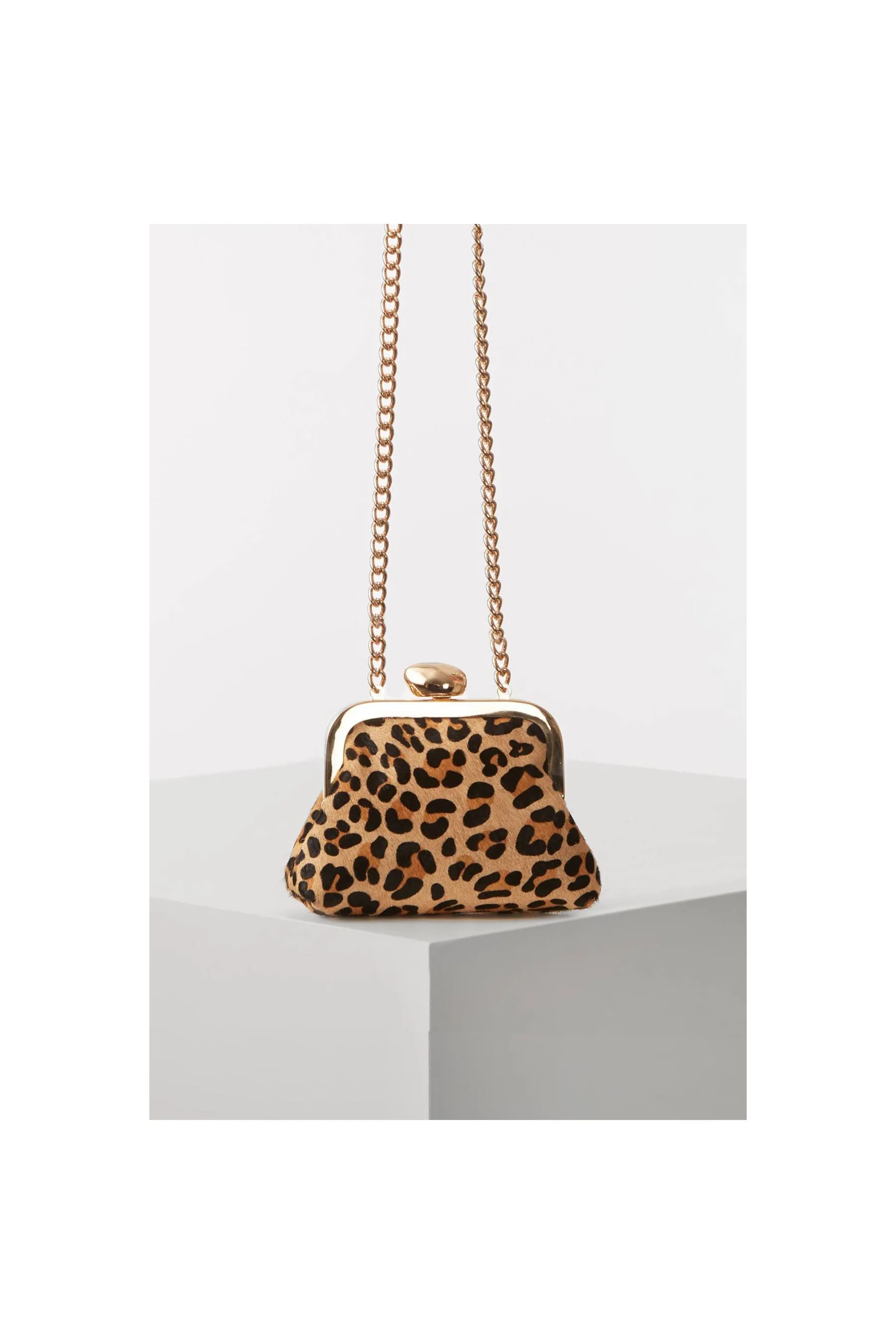 Luella Grey Eliza Leopard Women Clutches