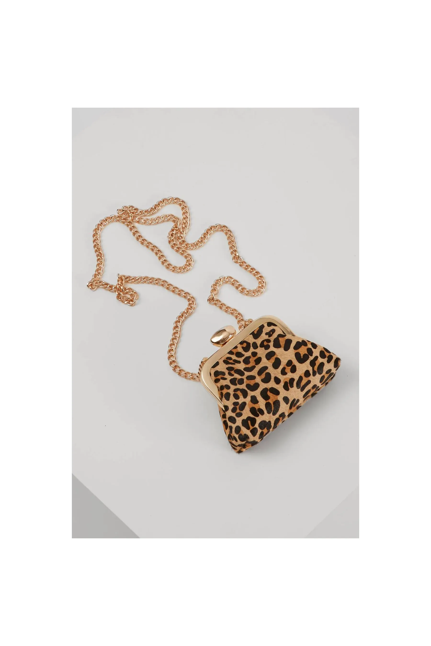 Luella Grey Eliza Leopard Women Clutches