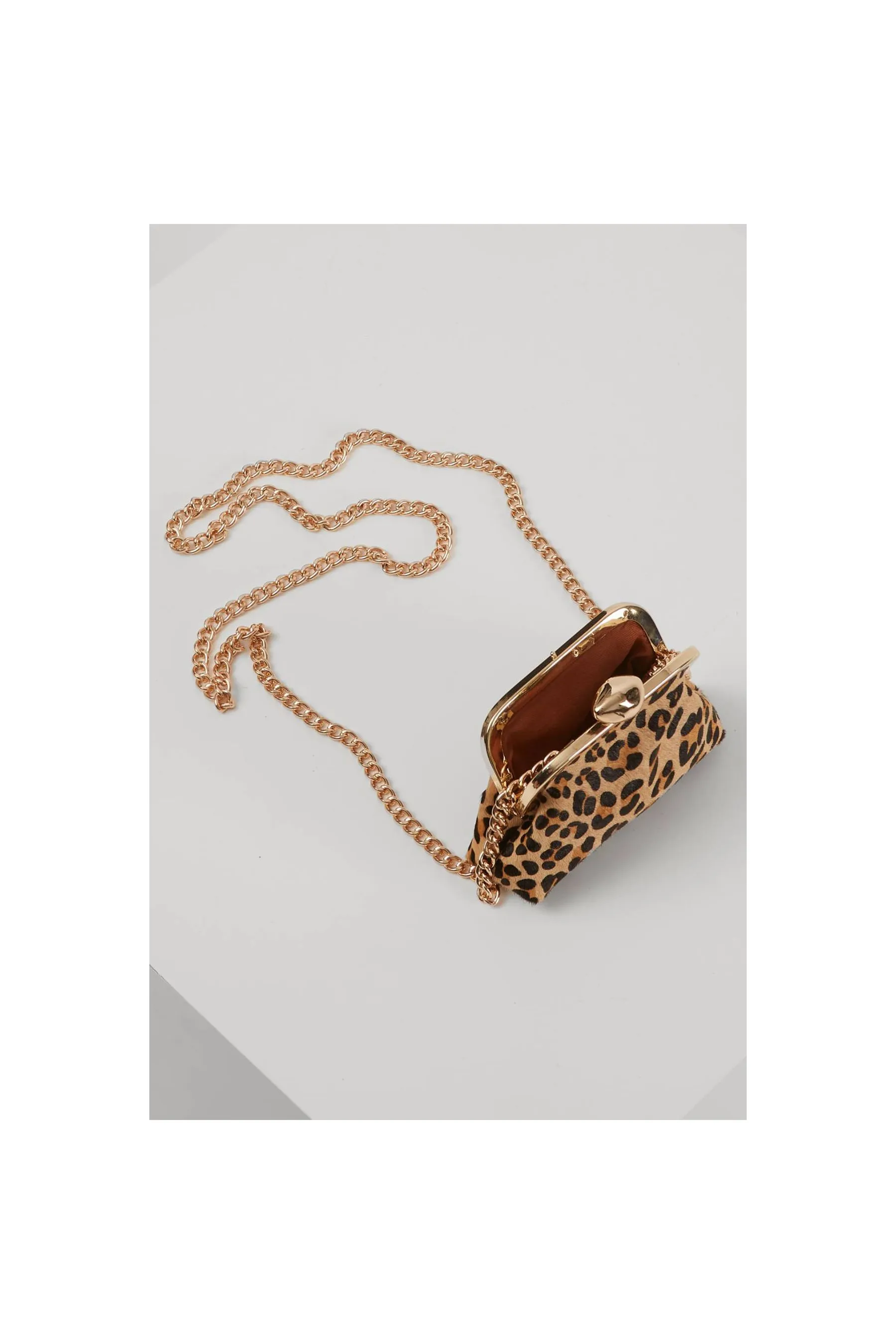 Luella Grey Eliza Leopard Women Clutches