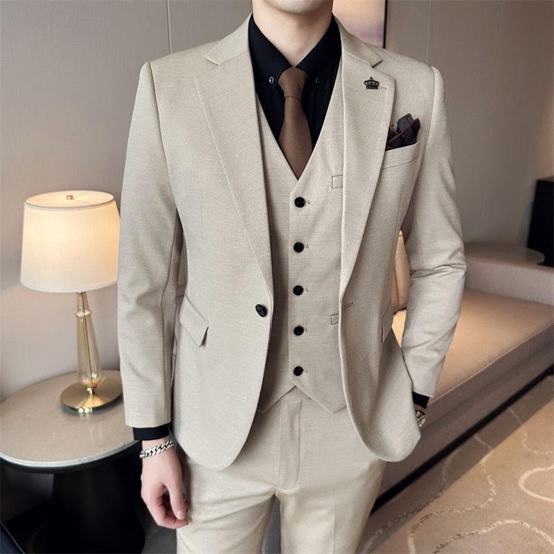 Marco Formal Business Three Piece Suit