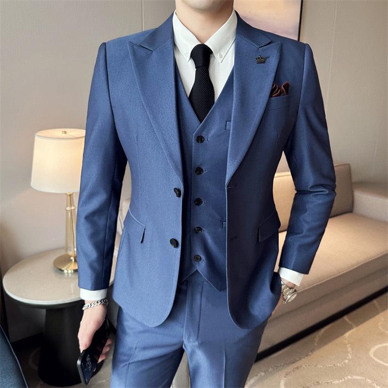 Marco Formal Business Three Piece Suit